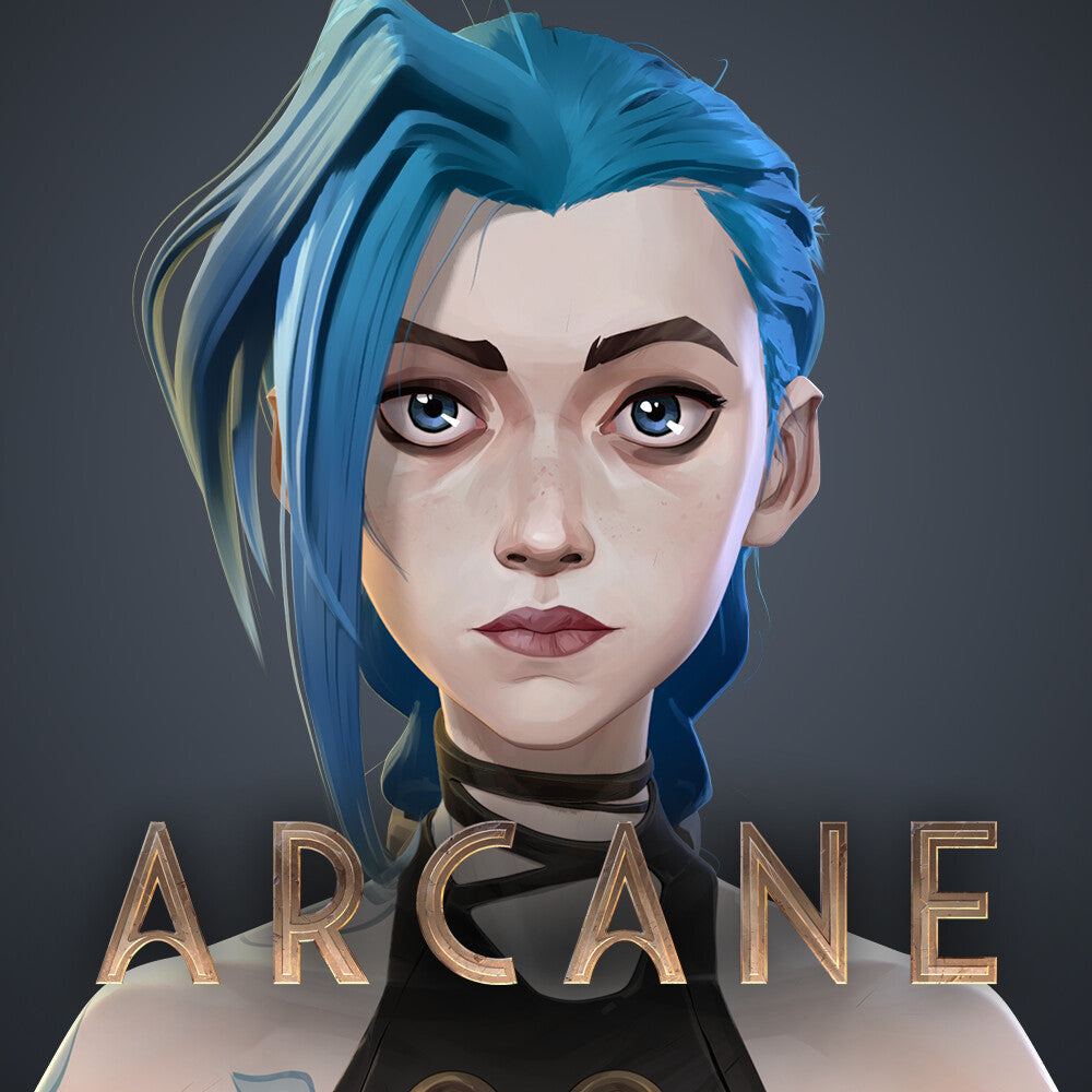Jinx — The Tragic Legend of Chaos in Arcane: League of Legends