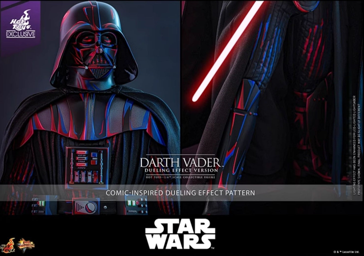 Star Wars: Darth Vader (Dueling Effect Version) 1/6 Scale Collectible Figure