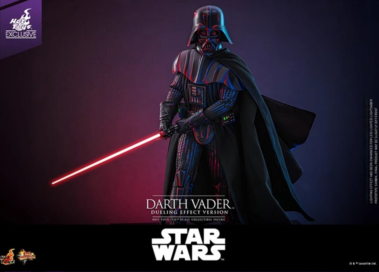 Star Wars: Darth Vader (Dueling Effect Version) 1/6 Scale Collectible Figure