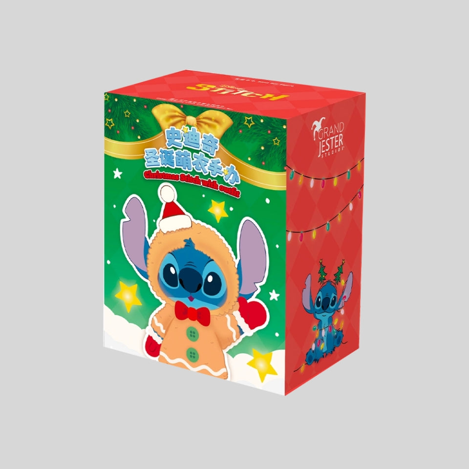 Disney Stitch Christmas Outfit Figure Blind Box