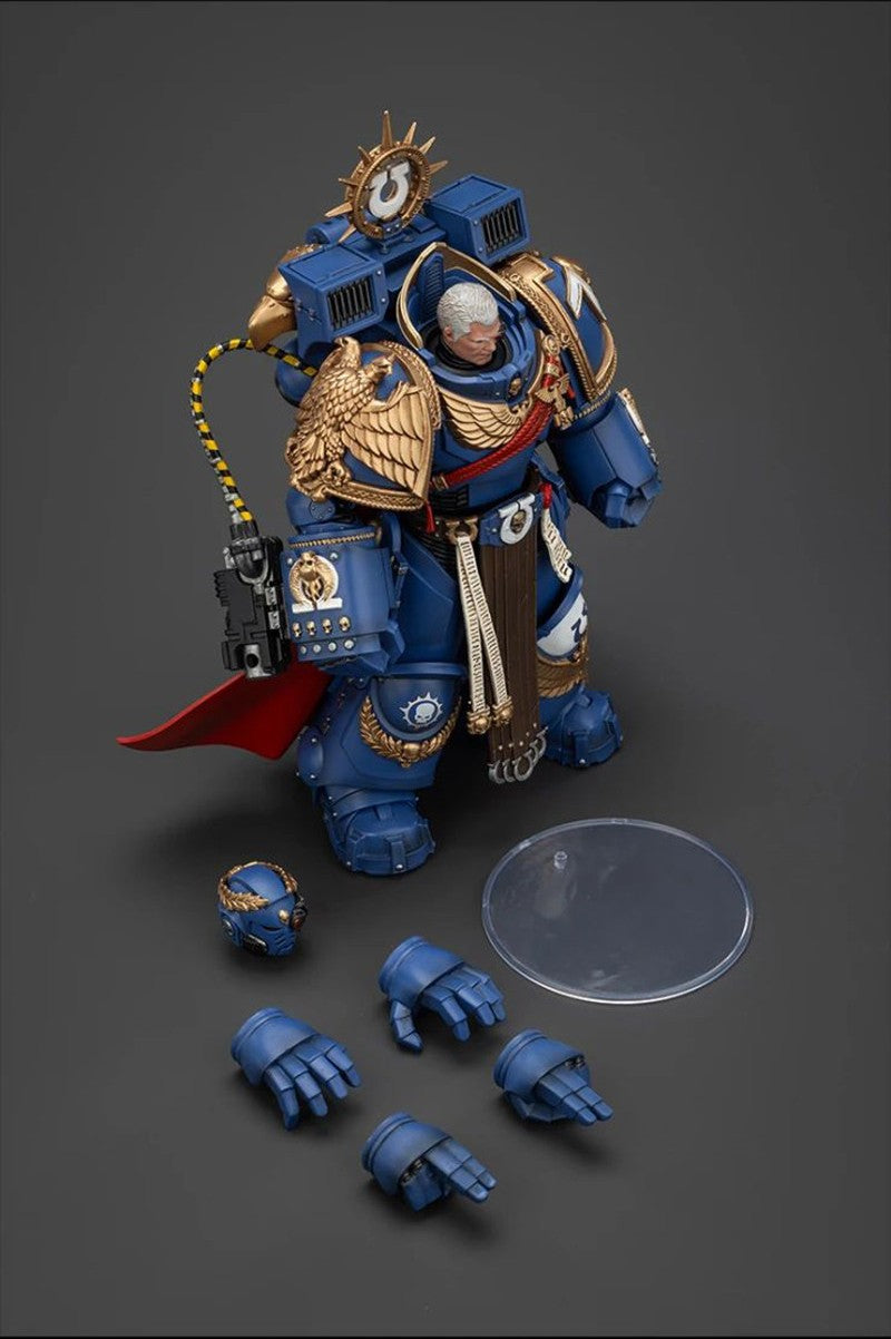 Warhammer 40,000: Ultramarines Chapter Master Marneus Calgar & Victrix Honour Guard 1/18 Scale Action Figure Set