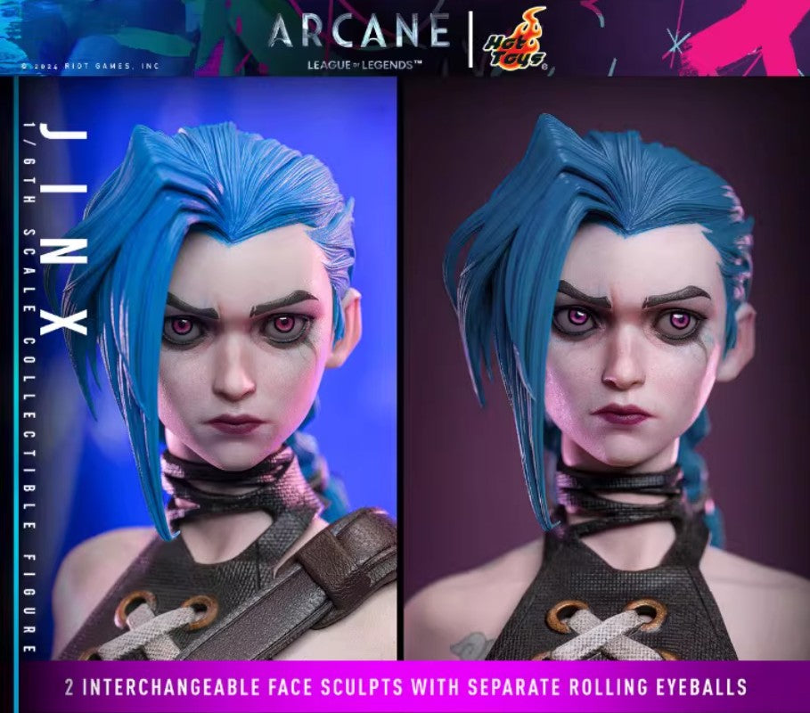 Jinx & Vi 1/6 Collectible Figures Set – Arcane League of Legends