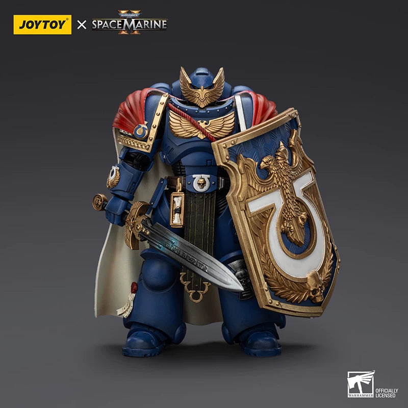Warhammer 40,000: Ultramarines Chapter Master Marneus Calgar & Victrix Honour Guard 1/18 Scale Action Figure Set