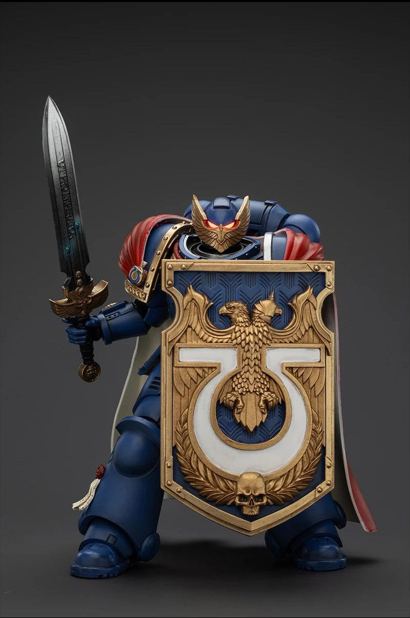 Warhammer 40,000: Ultramarines Chapter Master Marneus Calgar & Victrix Honour Guard 1/18 Scale Action Figure Set