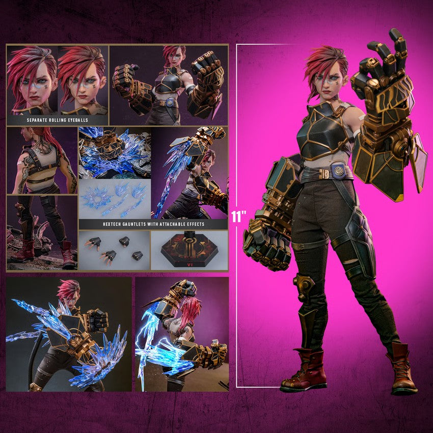 Jinx & Vi 1/6 Collectible Figures Set – Arcane League of Legends