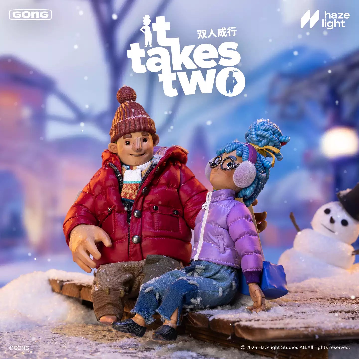 It Takes Two – Cody & May Winter Edition  Collectible Action Figures（with Weapon Accessory Pack）