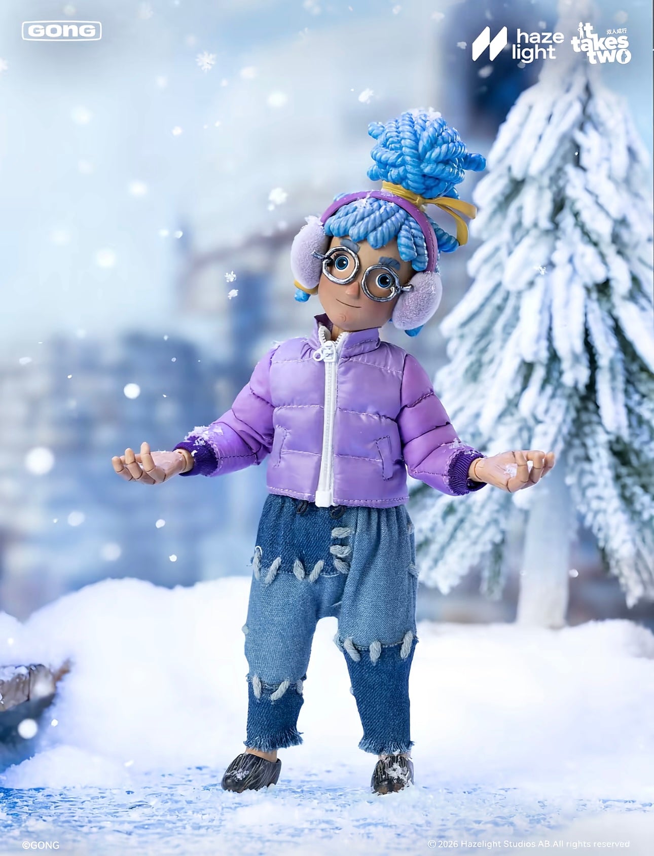 It Takes Two – Cody & May Winter Edition  Collectible Action Figures（with Weapon Accessory Pack）