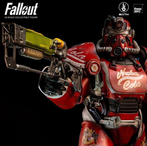 Fallout T-51 Power Armor (Nuka Cola Edition) 1/6 Scale Collectible Figure