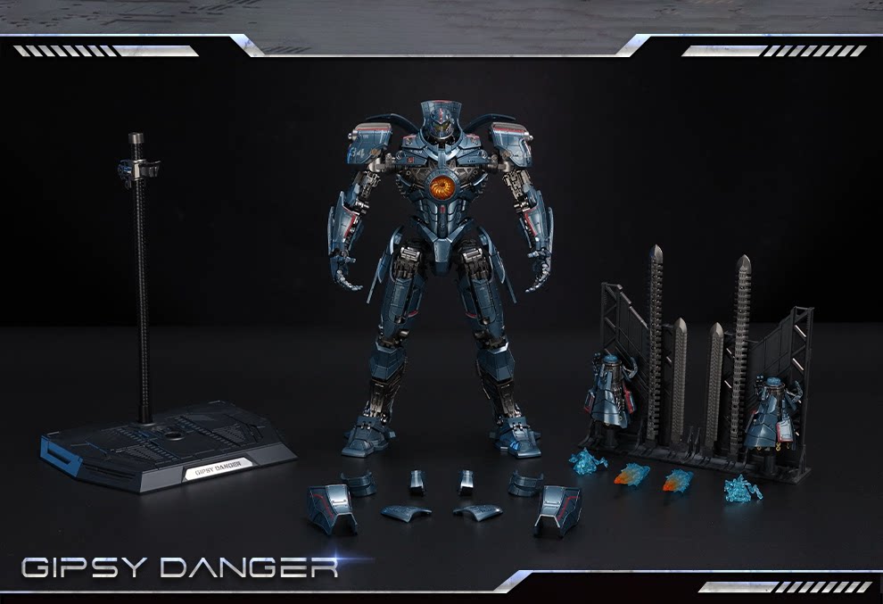 Pacific Rim Gipsy Danger Alloy Action Figure