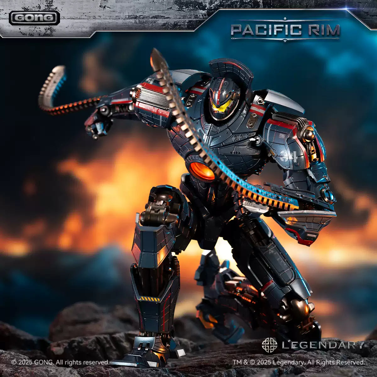 Pacific Rim Gipsy Danger Alloy Action Figure
