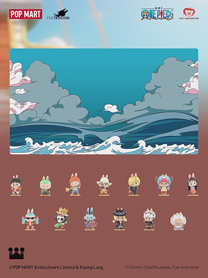 THE MONSTERS × ONE PIECE Blind Box Figure