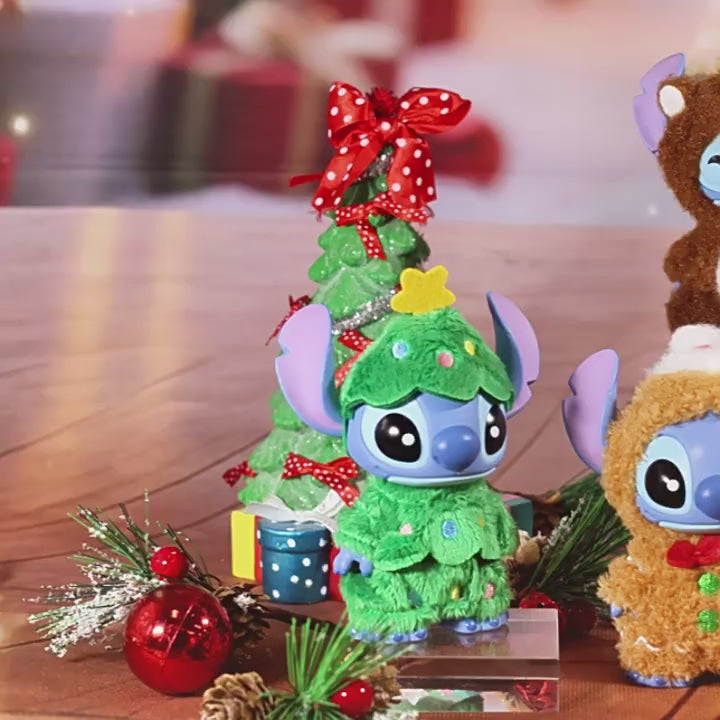 Disney Stitch Christmas Outfit Figure Blind Box