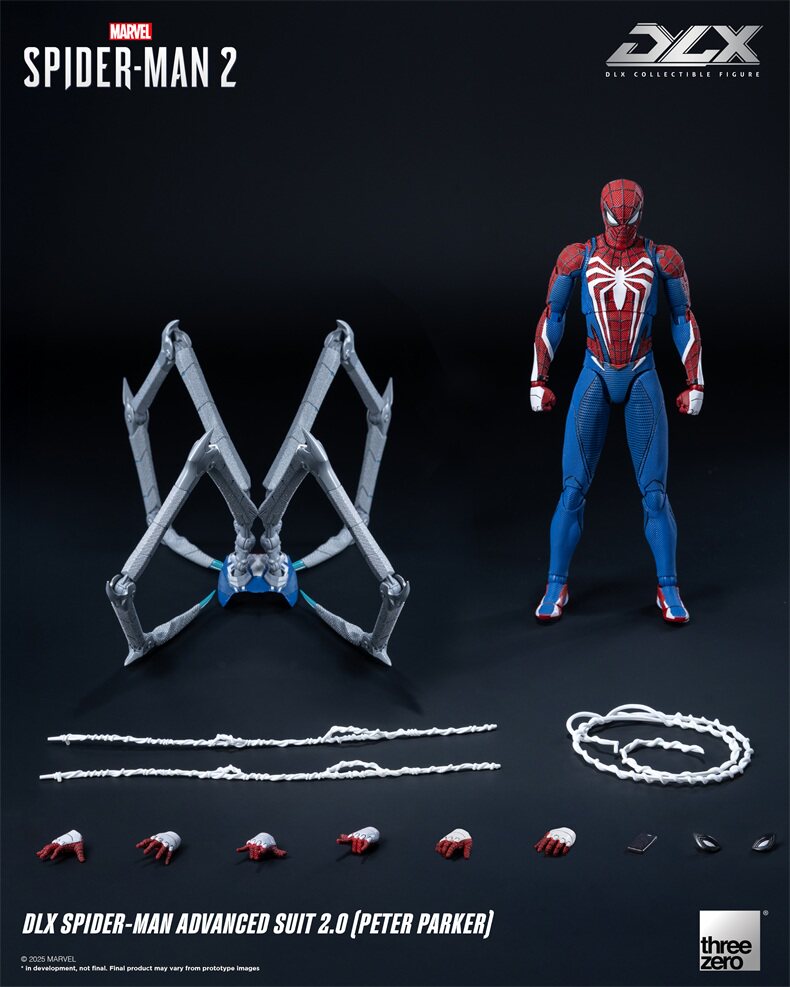 Pre-Order DLX Spider-Man Advanced Suit 2.0 (Peter Parker) Collectible Figure