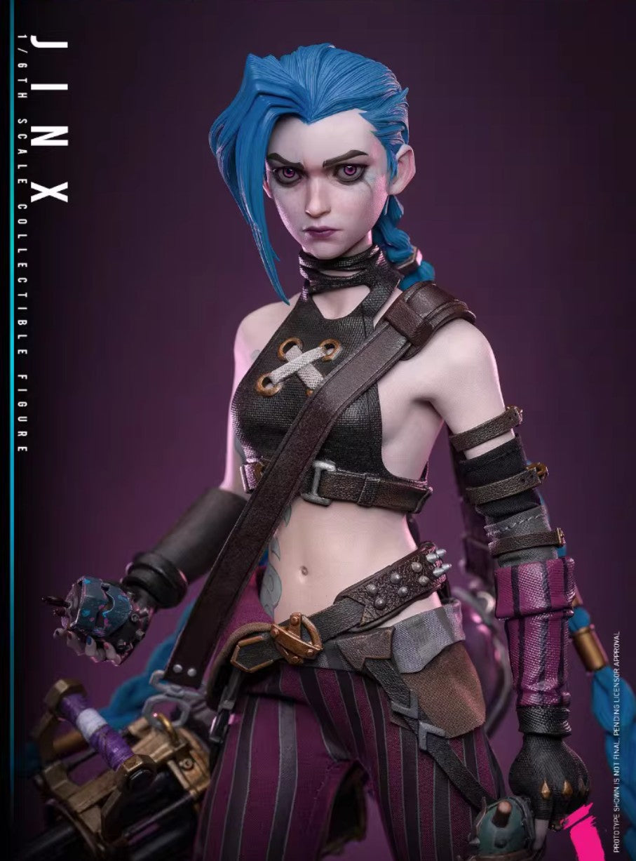 Jinx & Vi 1/6 Collectible Figures Set – Arcane League of Legends