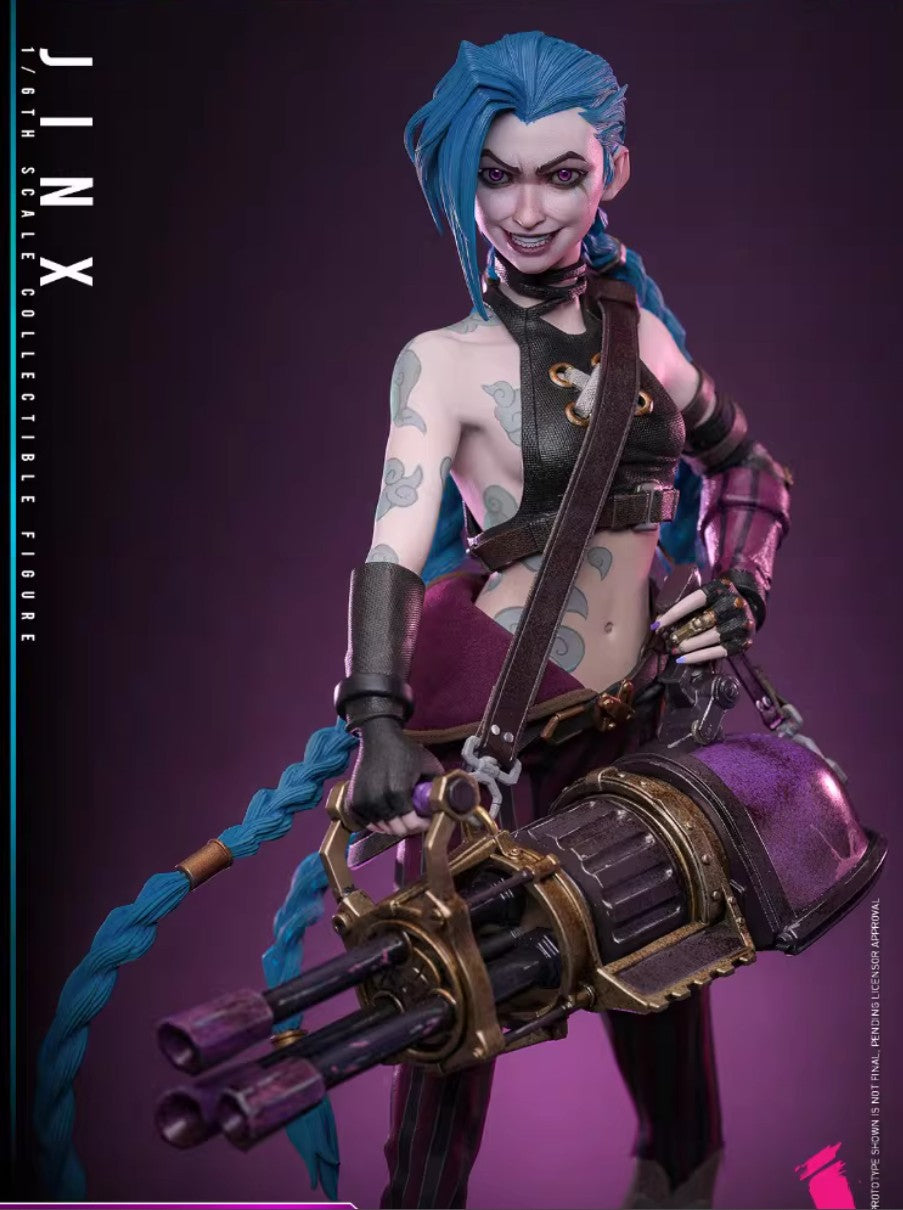 Arcane: League of Legends – Jinx 1:6 Scale Premium Collectible Figure