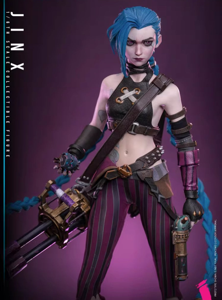 Arcane: League of Legends – Jinx 1:6 Scale Premium Collectible Figure