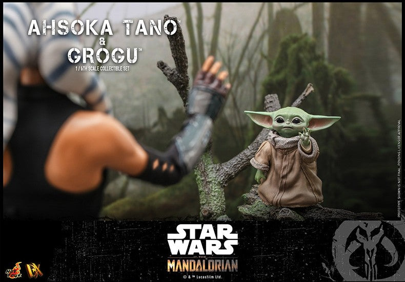 Star Wars:  Ahsoka Tano & Grogu 1/6 Scale Collectible Figure Set