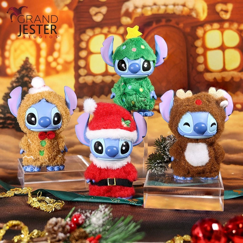 Disney Stitch Christmas Outfit Figure Blind Box