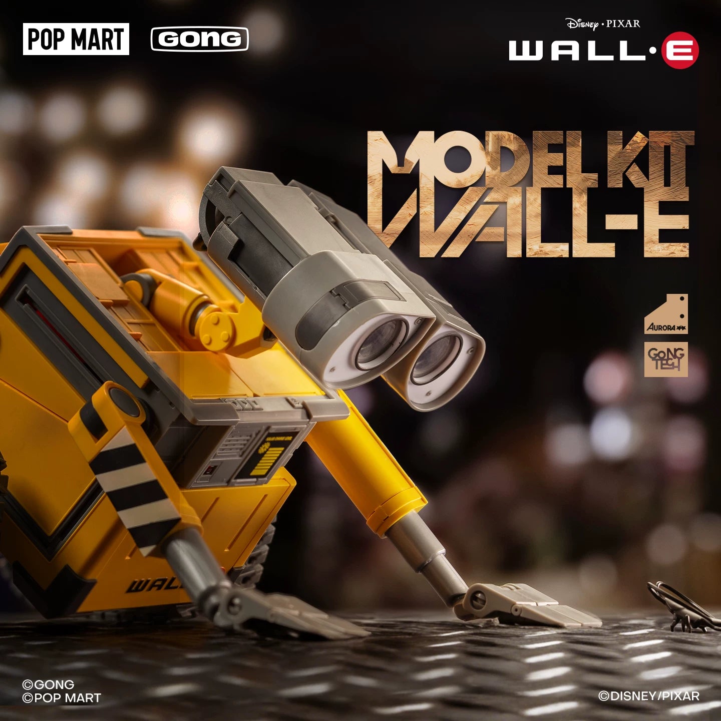 WALL·E Model Kit – 15cm Poseable Collectible Figure with Accessories